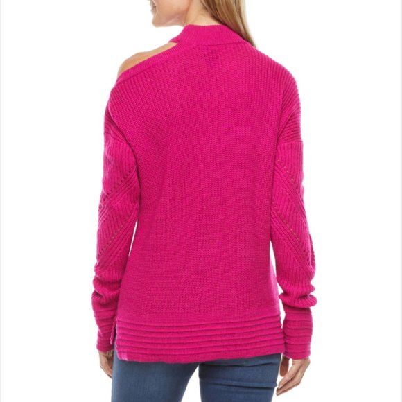 Worthington Women'ss High Neck Long Sleeve Pullover Sweater ( L ) - Picture 3 of 6